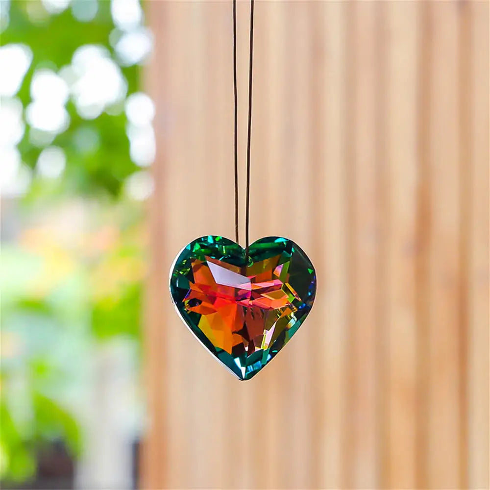1Pc Clear Crystal Feng Shui Ball – Sun Catcher Prism Ornament for Home, Party & Wedding Décor (20–50mm)