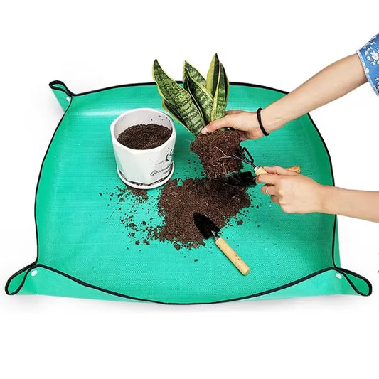 Waterproof Plant Repotting Mat – Portable Indoor Succulent Transplanting Mat for Easy Gardening