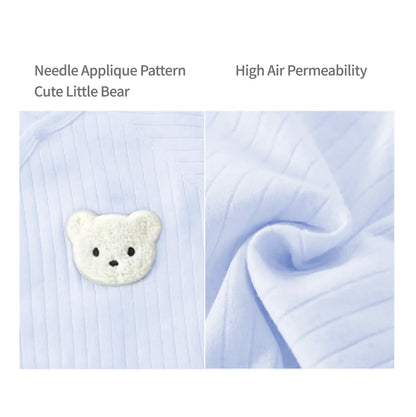 Newborn Boys Girls Cotton Bodysuit – Thickened Winter Onesie for Toddler Home Wear