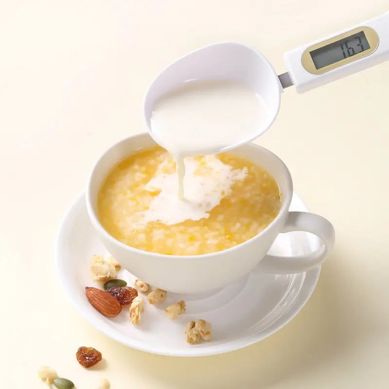 Electronic Measuring Spoon Kitchen Scale – Precision Digital Coffee & Baking Scale with LCD Display