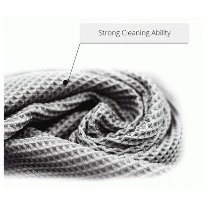 1 Pair Waffle Auto Towels Detailing Cleaning Cloth Car Rag Wash Towel Fast Dry Car Home Care Maintenance Accessories 40X40cm