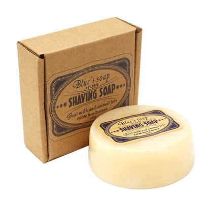 Men’s Shaving Cream Mustache Soap – Goat Milk Facial Care for Smooth Beard Removal, 100g