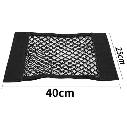 Car Trunk Mesh Organizer – Universal Elastic Net Storage Pocket for Vehicles