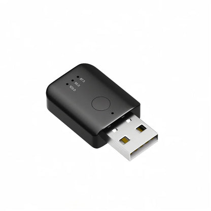 Car Bluetooth 5.3 FM Transmitter Receiver Handsfree Call Mini USB Wireless Adapter Auto Audio with LED Display For Car FM Radio