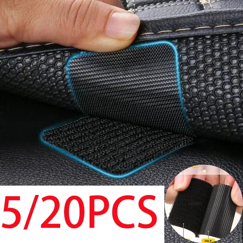Universal Car Carpet Tape – Self-Adhesive Floor Mat Clip Fixing Bracket for Car & Home Mats