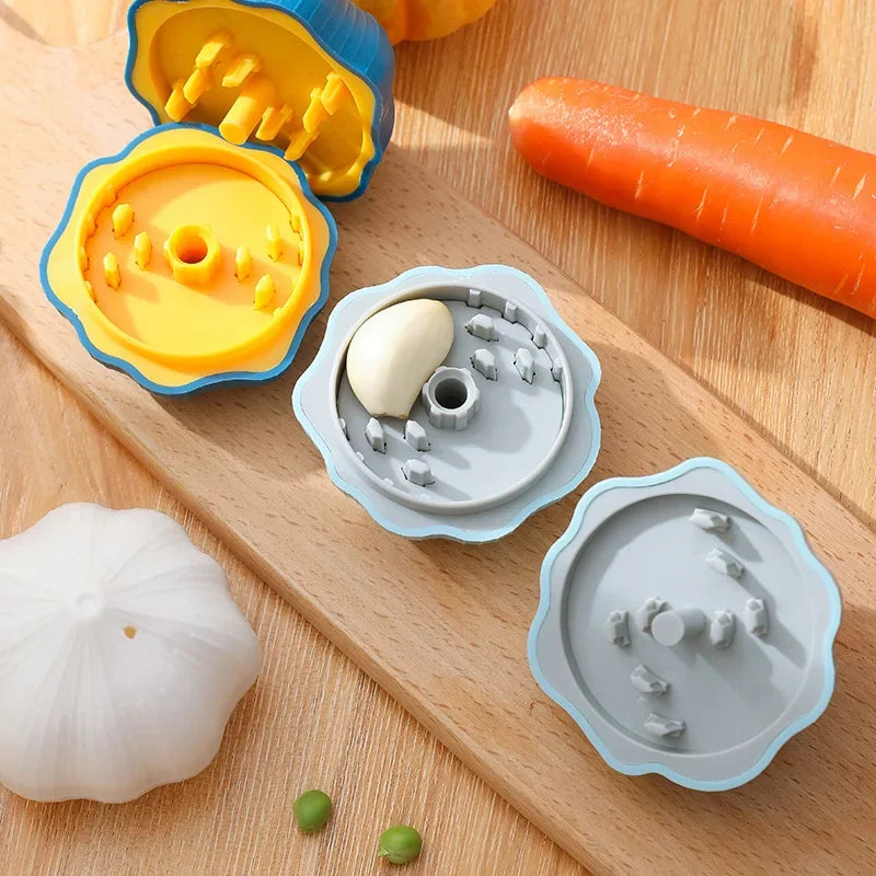 Manual Rotary Grinding Machine Garlic Sharpening Machine Crusher Kitchen Tools Manual Chili Ginger Garlic Mashing Machine
