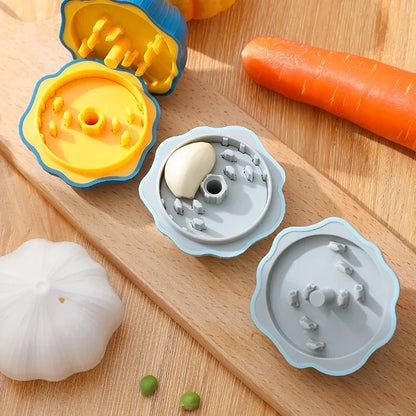 Manual Rotary Grinding Machine Garlic Sharpening Machine Crusher Kitchen Tools Manual Chili Ginger Garlic Mashing Machine