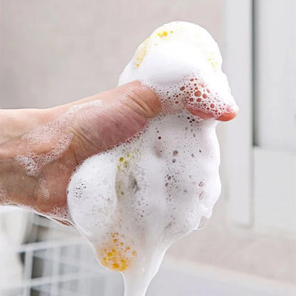 5/10/20pcs Double-Sided Dishwashing Sponges – Non-Scratch Kitchen Cleaning Pads for Pots & Pans