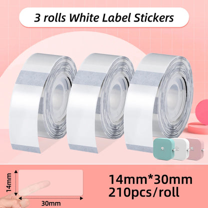 Zodzi Q30 Label Printer Mini Printer Pocket Thermal Label Maker Wireless Sticker Pocket Portable Printer Various Label Paper