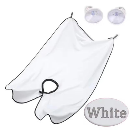 Beard Apron Bib – Shaving Catcher Cape for Sink-Free Cleanup