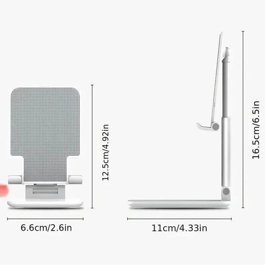 Adjustable Desk Phone & Tablet Stand – Universal Holder for iPhone, iPad, Xiaomi, and More