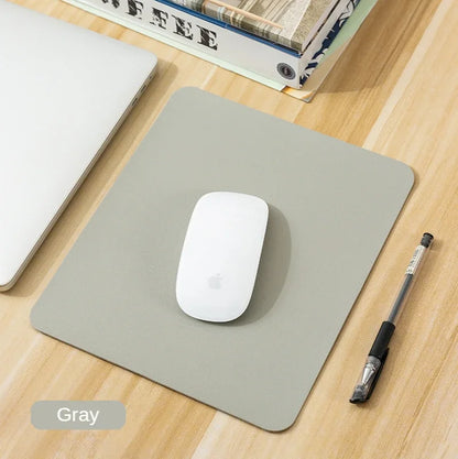 Small PU Mouse Pad – Non-Slip Waterproof Mouse Mat for PC, Laptop & Desktop Gaming