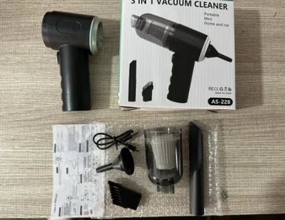 Wireless Handheld Car Vacuum – Cordless Auto Vacuum Cleaner 5500 Pa High Suction for Home & Car