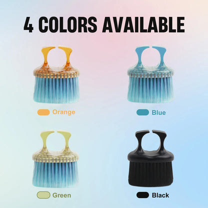 Horse Bristle Beard Brush – Portable Barbershop Shaving Brush for Facial Hair & Skin Cleaning