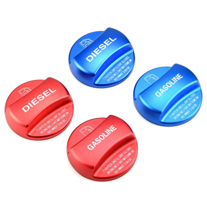 Red Blue Car Gasoline Petro Diesel Fuel Tank Decoration Oil Filler Cover Cap Trim Universal for BMW 1 2 3 4 5 7 Series Car Acces
