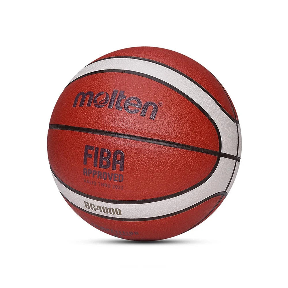 Molten BG4500/BG5000 Series Basketball – PU Composite Size 7, 6, 5 Two-Tone Indoor/Outdoor Ball