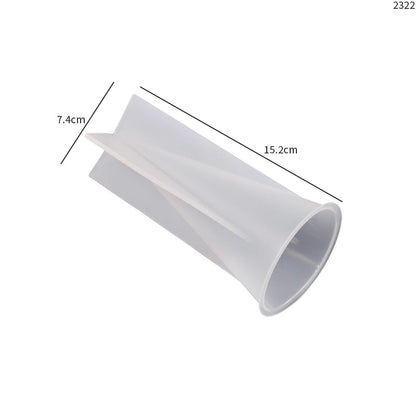 Silicone Striped Roman Column Candle Mold – DIY Silicone Candle Making Tool
