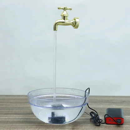 Invisible Floating Faucet Fountain – Novelty Garden Water Feature