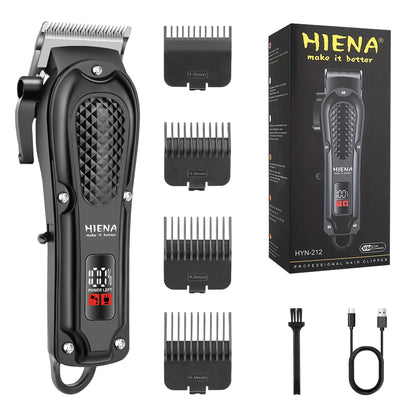 Kemei KM-1071 Hair Clipper – Professional Cordless Barber Trimmer with Stainless Blade & Taper Lever