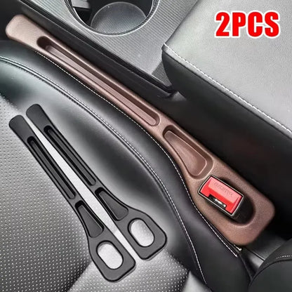 Car seat gap sealant, leak-proof filling strip, seat edge seam protector, and driver's seat storage strip to prevent loss.