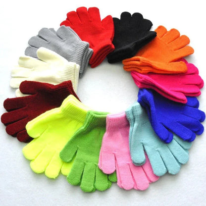 Winter Kids Gloves – Cold Weather Mittens for Boys & Girls (Ages 6–10)