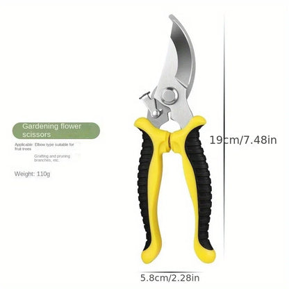 Professional Garden Shears – Heavy Duty Scissors for Tree Pruning, Branch Trimming & Fruit Picking