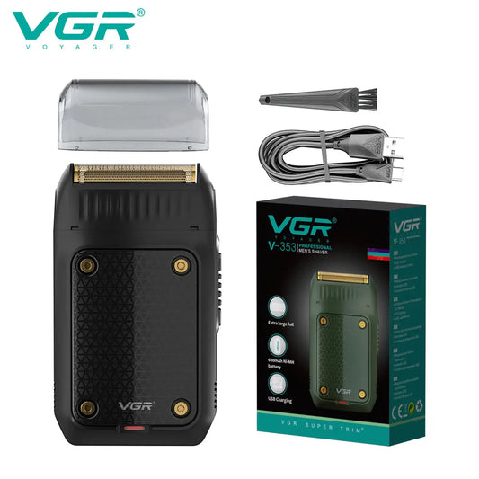 VGR 353 Electric Razor – Rechargeable Hair Trimmer & Beard Shaver for Men