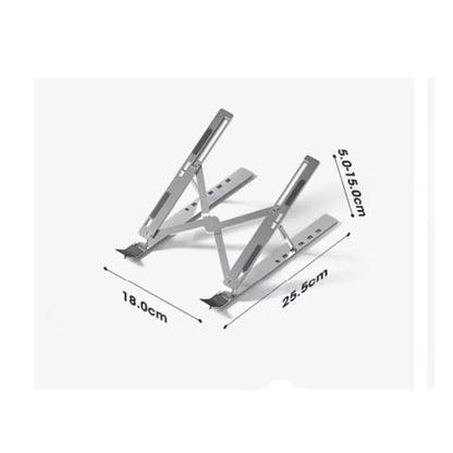 Portable Aluminum Laptop Stand Foldable Lap Top Base Notebook Support Computer Bracket For Macbook Air Pro Holder Accessories