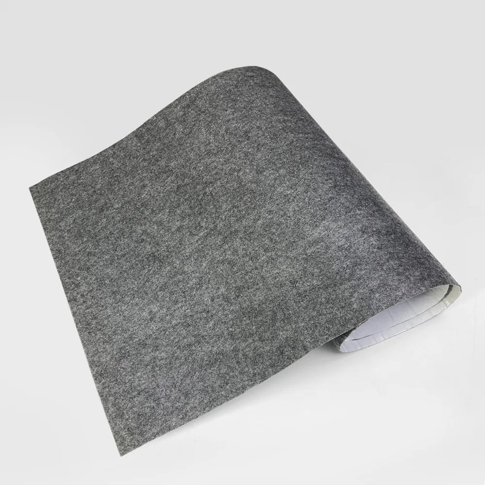 Car Lining Carpet Felt Cloth – Self-Adhesive Non-Woven Fabric High Temperature Resistant Felt for Car Repair & Home Use