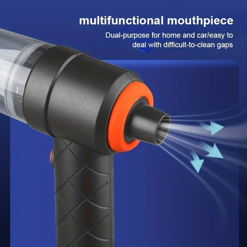 Wireless Handheld Car Vacuum – Cordless Auto Vacuum Cleaner 5500 Pa High Suction for Home & Car