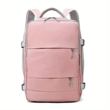 Large Capacity Travel Backpack – Waterproof Multifunctional Backpack with Shoe Compartment for Men & Women