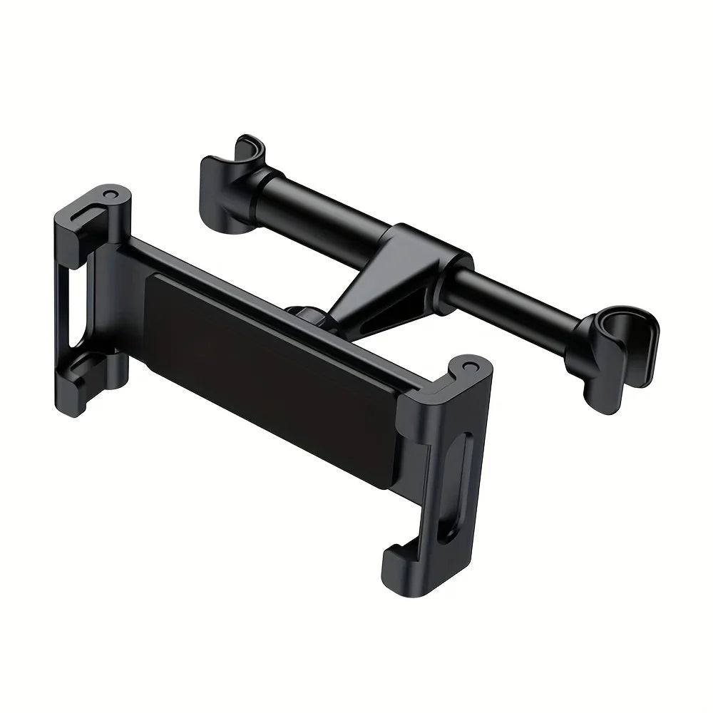 Universal Car Tablet Holder – 360° Rotating Back Seat Headrest Mount for iPad, Mini, Pro & 4–13 Inch Tablets