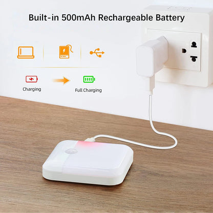 LED Wireless Motion Sensor Night Light – Rechargeable Human Body Sensing Lantern for Camping, Stairs, Closet & Kitchen