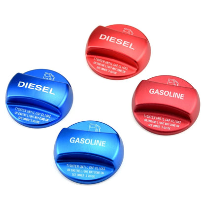 Red Blue Car Gasoline Petro Diesel Fuel Tank Decoration Oil Filler Cover Cap Trim Universal for BMW 1 2 3 4 5 7 Series Car Acces
