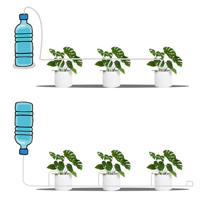 Garden Drip Irrigation Kit with Regulating Valve – Micro Dripper Watering System for Greenhouses & Potted Plants