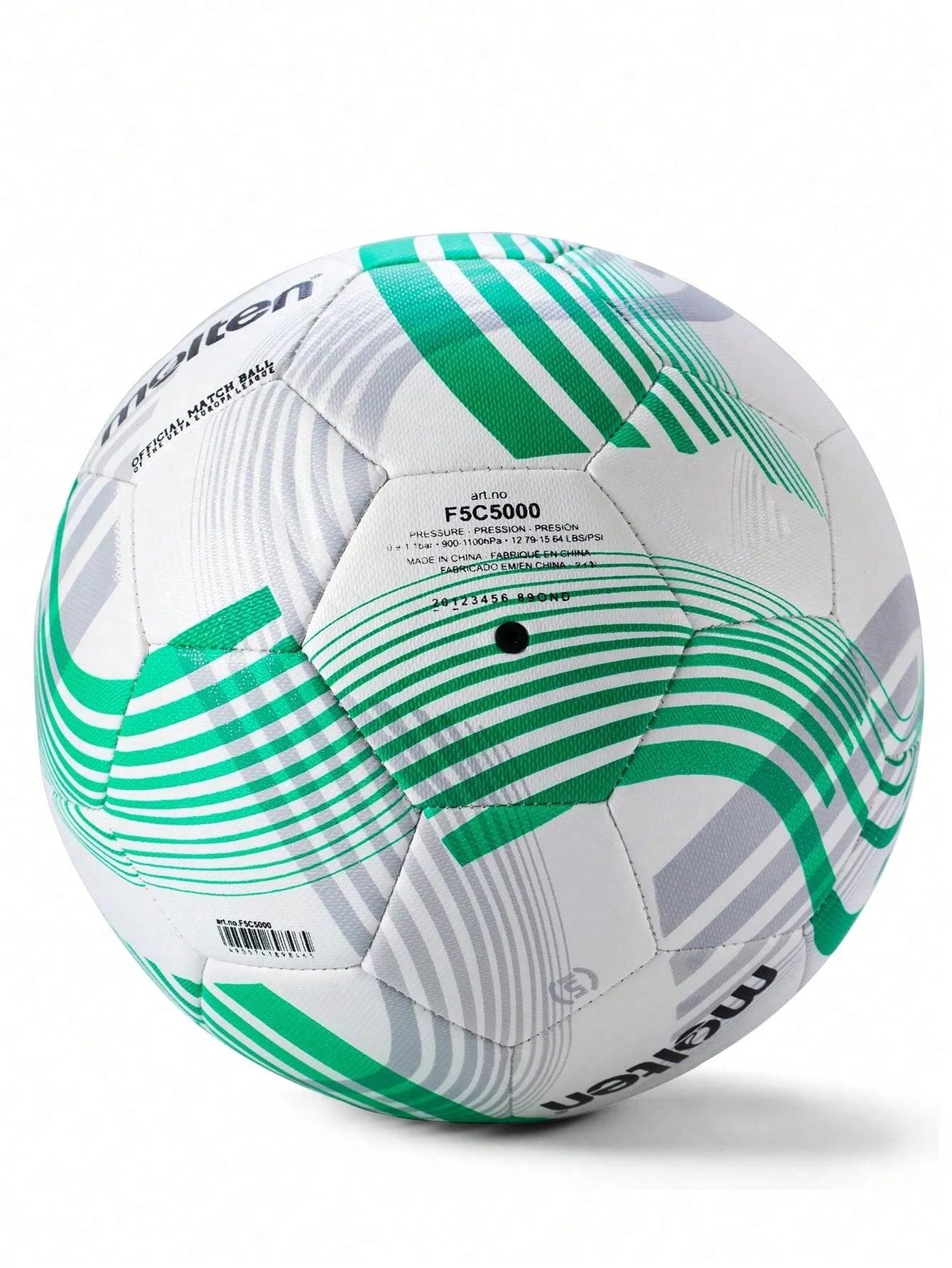 Molten Official Size 5 Football – Outdoor Soccer Match & Training Ball