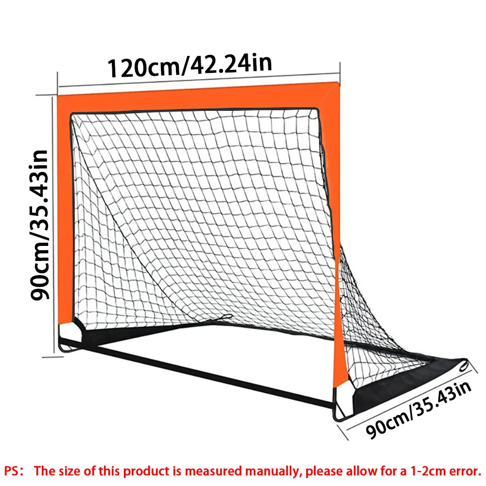 Pop-Up Football Goal Net – Garden Soccer Training Set for Kids with Carry Bag