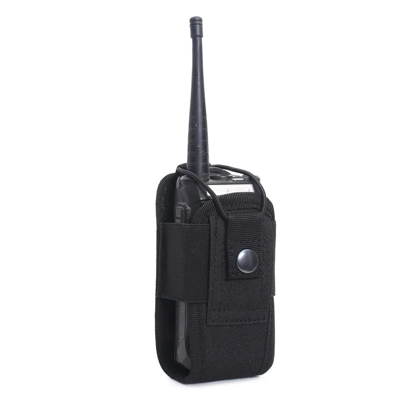 Tactical MOLLE Radio Pouch – 1000D Portable Walkie Talkie Holder for Camping & Hunting
