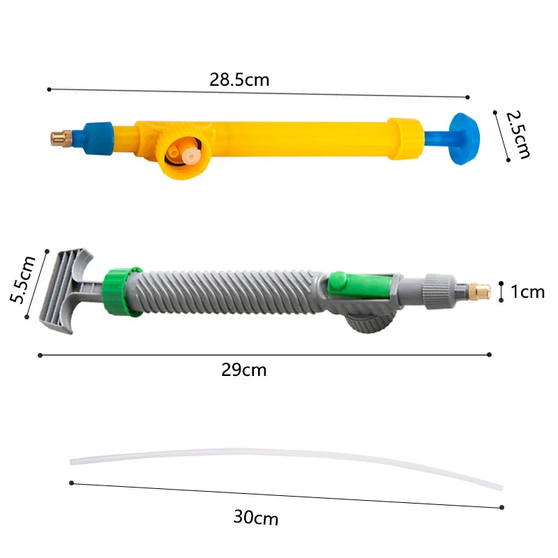 Watering Irrigation High Sprayer Water Pressure Flower Garden Gun Sprayer Head Juice Bottles Interface Plastic Trolley Spray