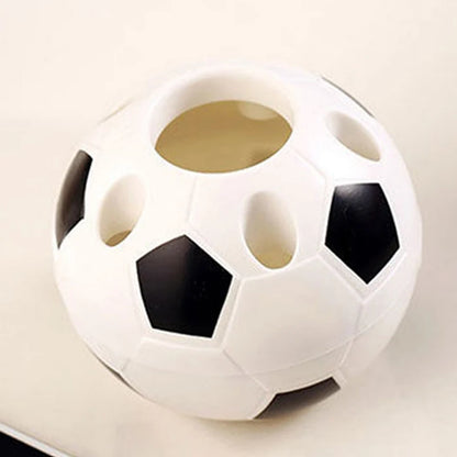 Soccer Ball Pen Holder – Football-Shaped Desktop Organizer for Kids & Students