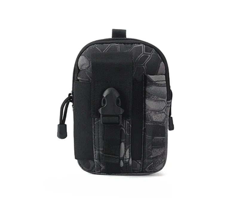 Multipurpose Molle Tactical Waist Bag – Outdoor Belt Pouch with Phone Case & EDC Organizer