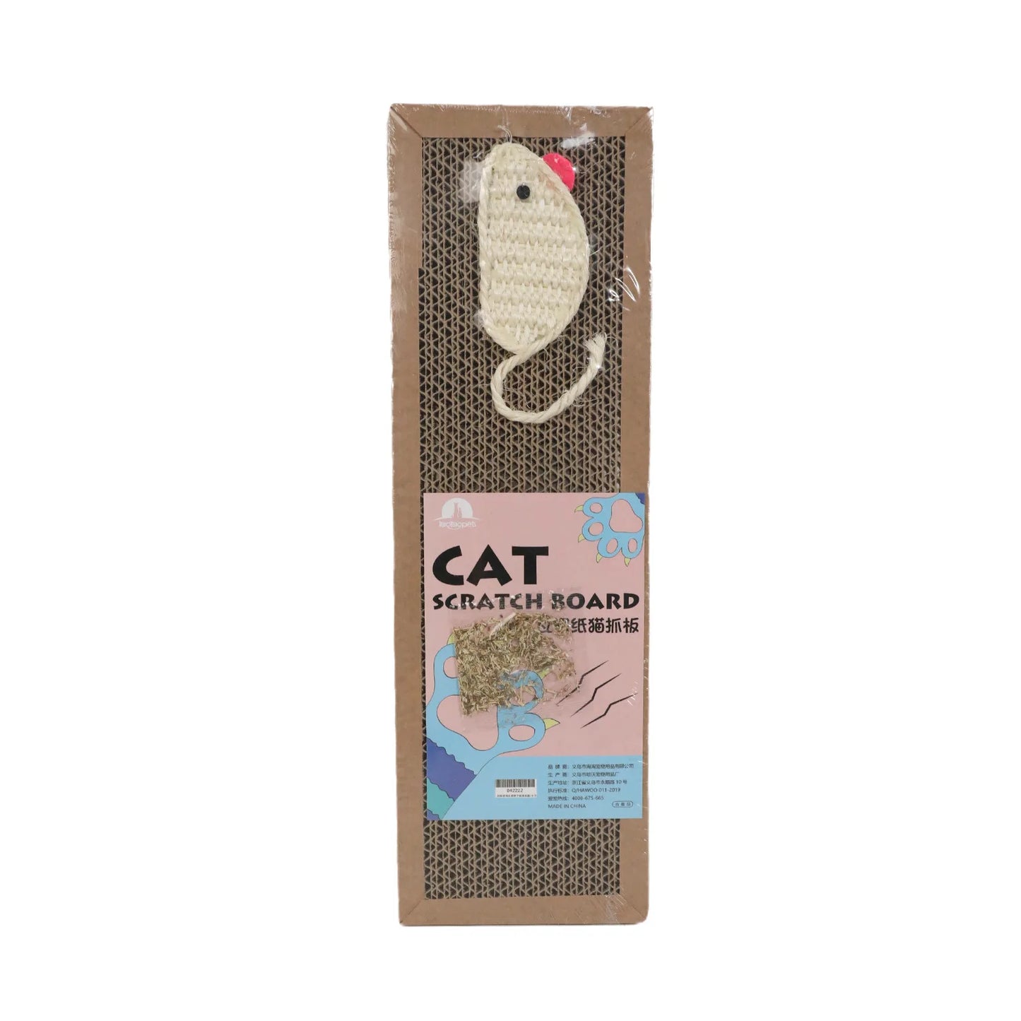 Corrugated Paper Cat Scratching Board – Durable Furniture Protector & Claw Toy