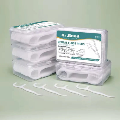Dental Floss Sticks – 50/150/300/600/1000pcs Oral Care Tools for Healthy Teeth & Gums