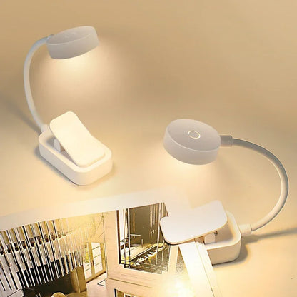 Portable LED Book Lamp – Clip-On Reading Light with 3 Color Modes & Eye Protection for Bedside, Study, Bedroom & Students
