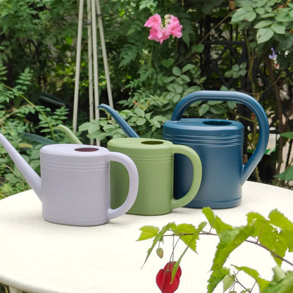 Nordic Style Plastic Watering Can – Long Spout Kettle for Indoor & Outdoor Plants