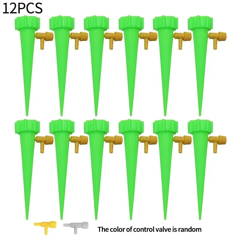 Adjustable Automatic Drip Irrigation System – Self Watering Device for Plants & Gardens