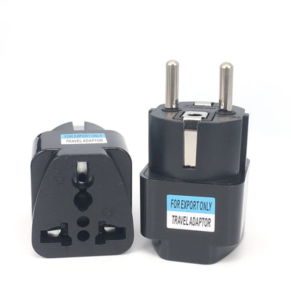 Universal Travel Plug Adapter – Multi-Region Converter for US, UK, EU, AU, KR, JP & More