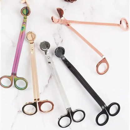 Stainless Steel Candle Wick Scissors – Portable Candle Care Scissors