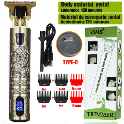 T9 Cordless Electric Hairber Shaver Hair Trimer Home Appliances Travel Barber Razors Shaving Machine for Men Trimmer Man