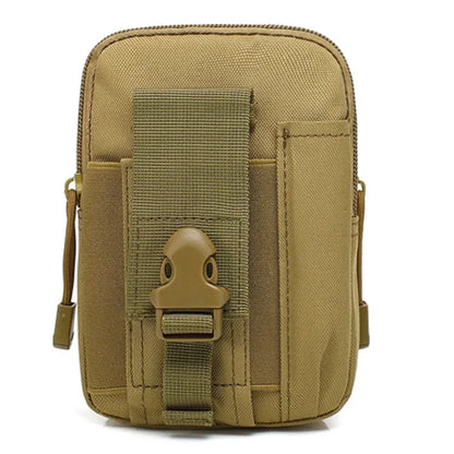 Multipurpose Molle Tactical Waist Bag – Outdoor Belt Pouch with Phone Case & EDC Organizer